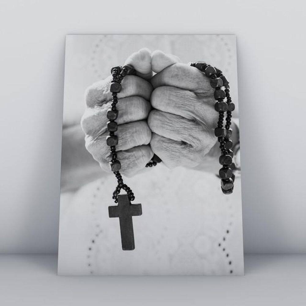 Quadros TAC Religião Cristã 062 MDF 20x30cm - Colorido