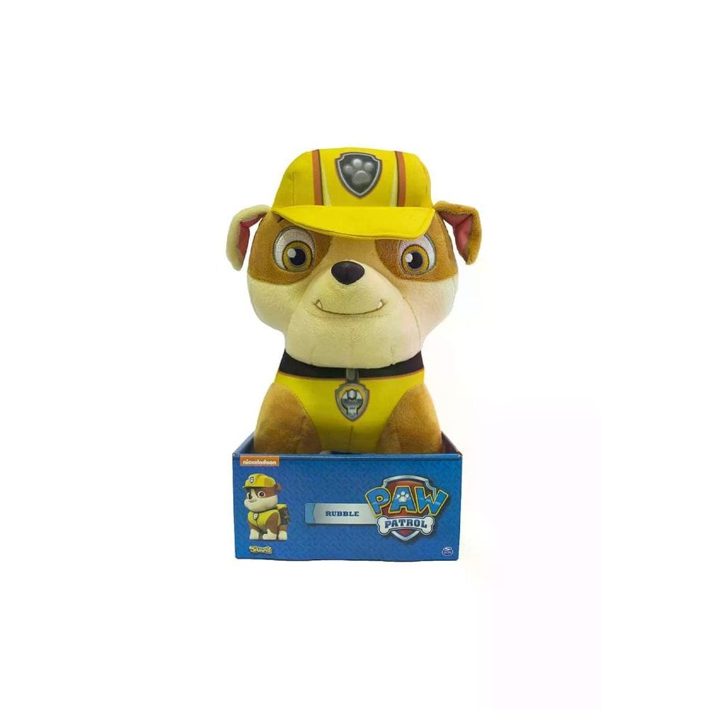 Boneco de Pelúcia Sunny Patrulha Canina Rubble 30cm