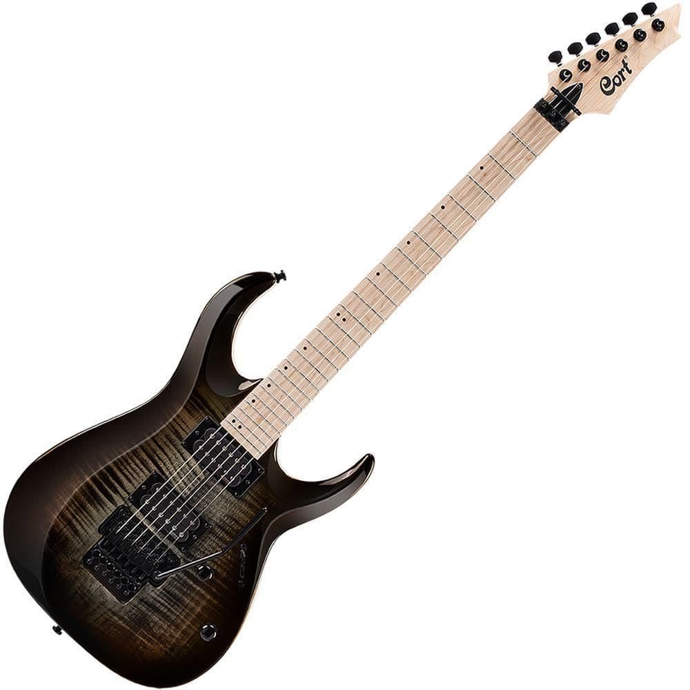 Guitarra Cort X300 Eletrica Brown Burst Brb Emg Solida