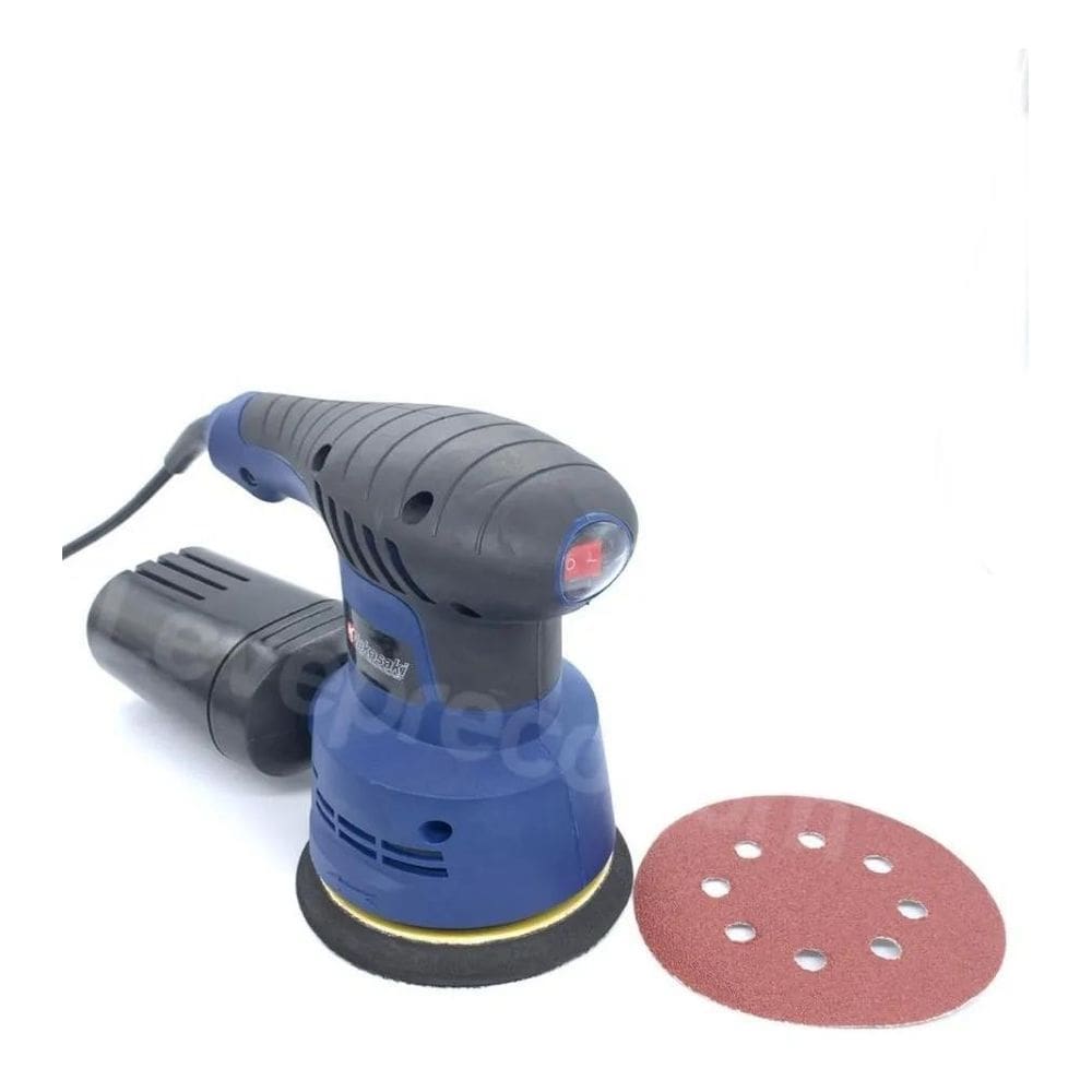 Lixadeira Excêntrica Elétrica 220V Com Coletor De Pó 270W