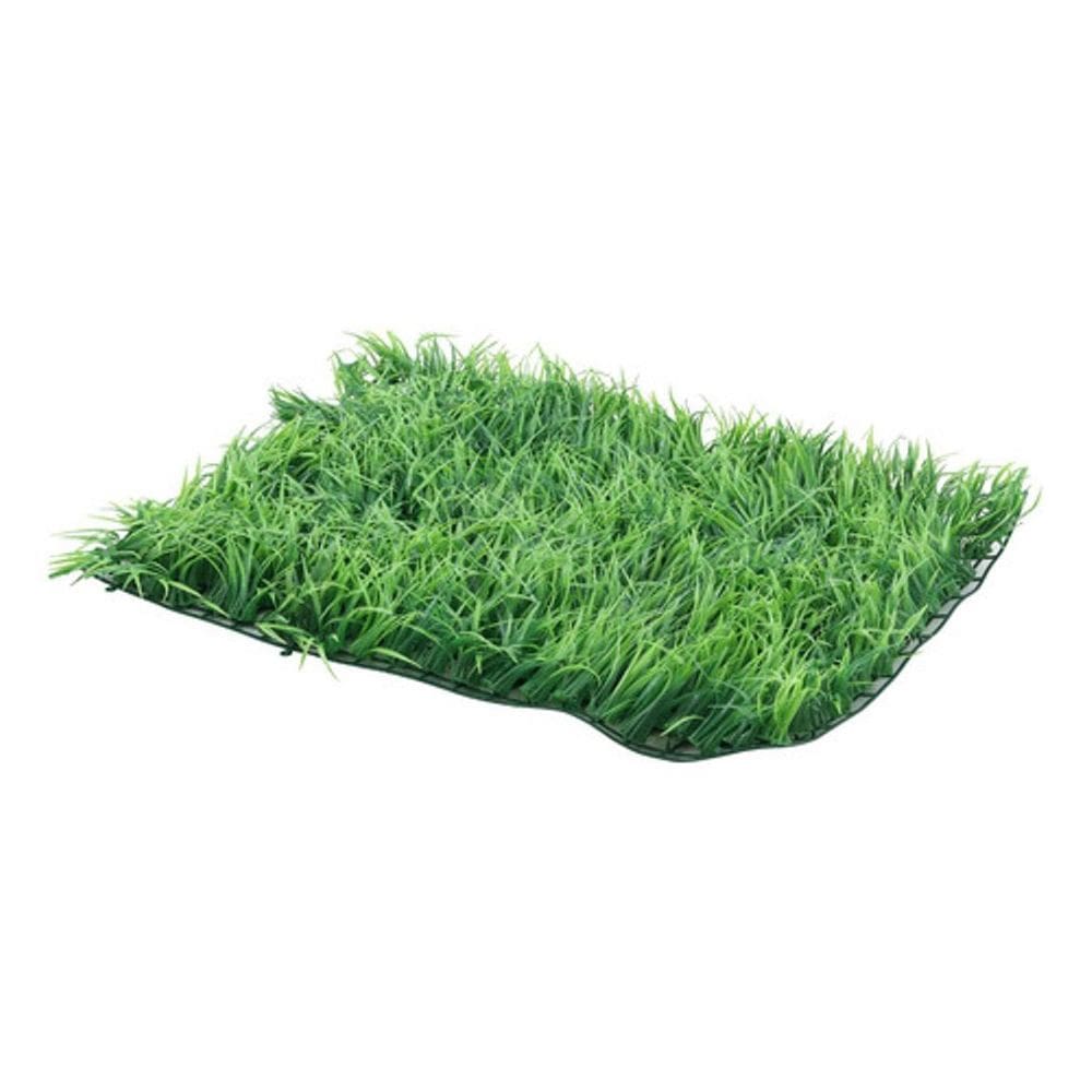 Placa Jardim Vertical Capim Folhagem Artificial 60X40Cm