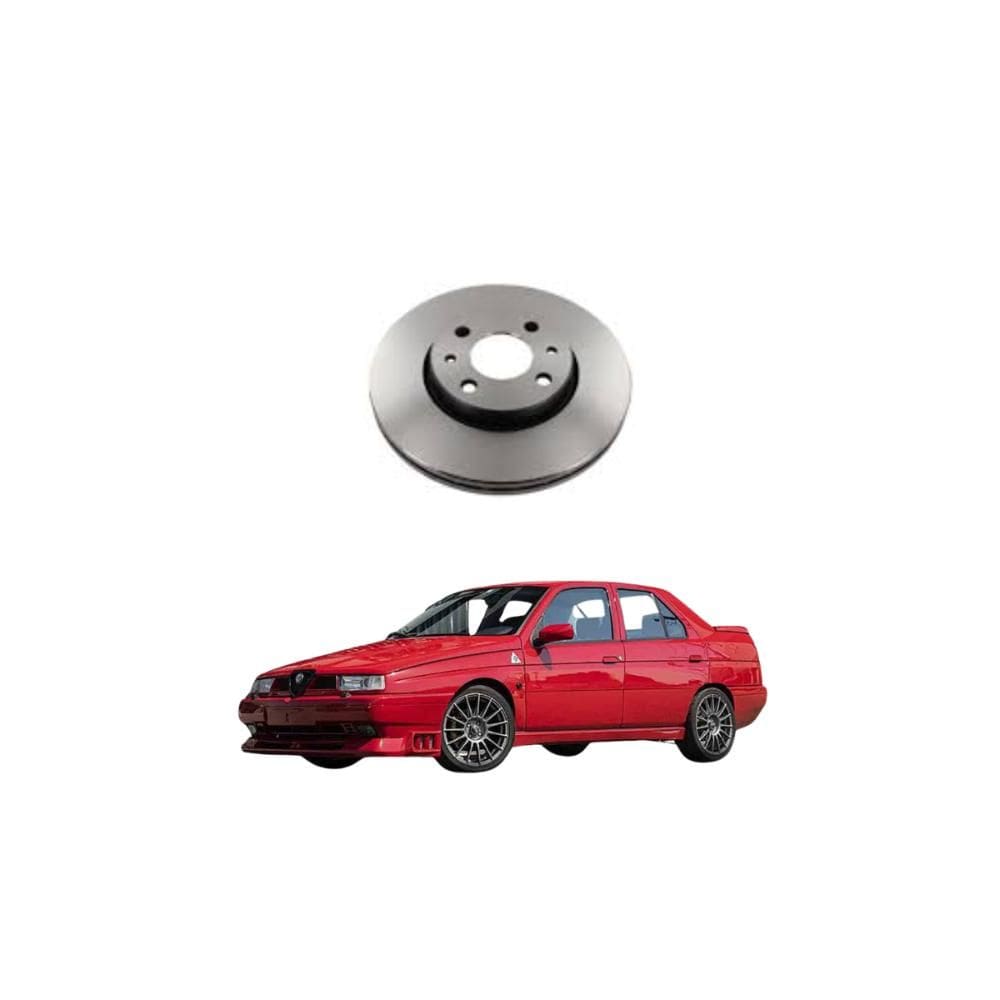 Disco de freio Alfa Romeo 155 1992 A 1997 HF30 Hipper Freio