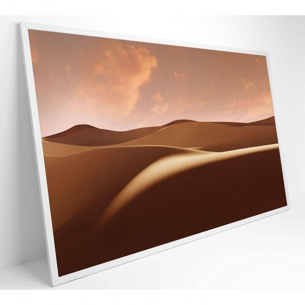 Quadro Deserto Dunas De Areia Medidas 120x80 Cm Impressão Vidro Acrílico