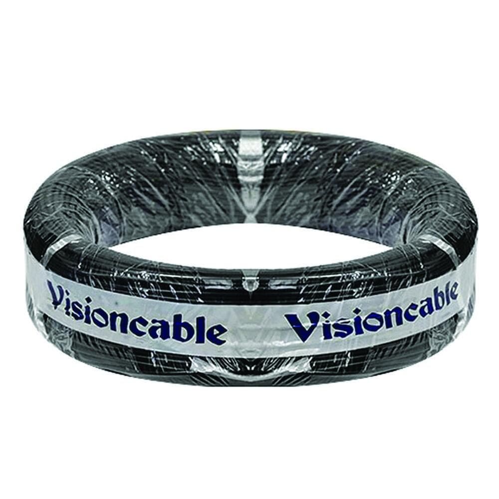 Cabinho Auto Visioncable 12 2,50 Rl100M Preto