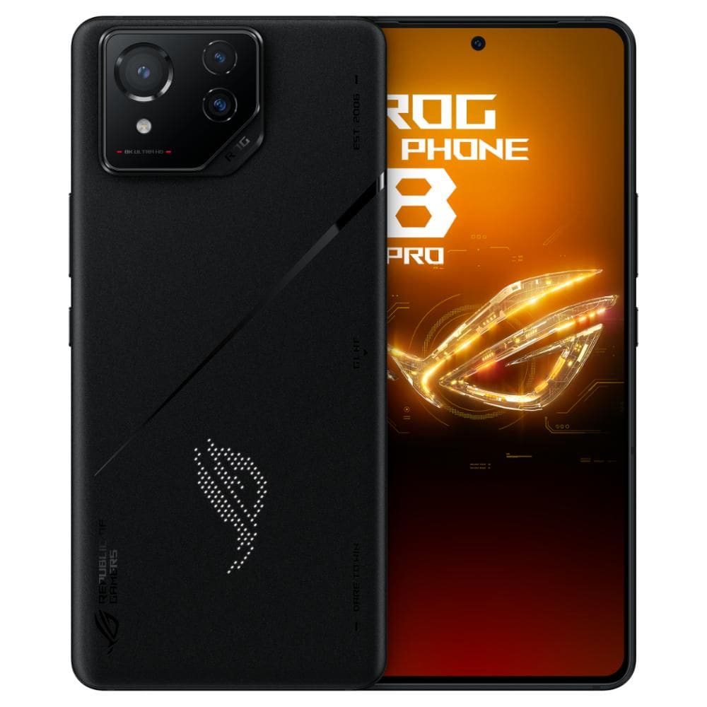 Smartphone ASUS ROG Phone 8 Pro 512GB 5G Snapdragon 8 Gen 3 16GB Ram Tela 6,78&quot; 165Hz Câm Tripla 50MP+32MP - Black