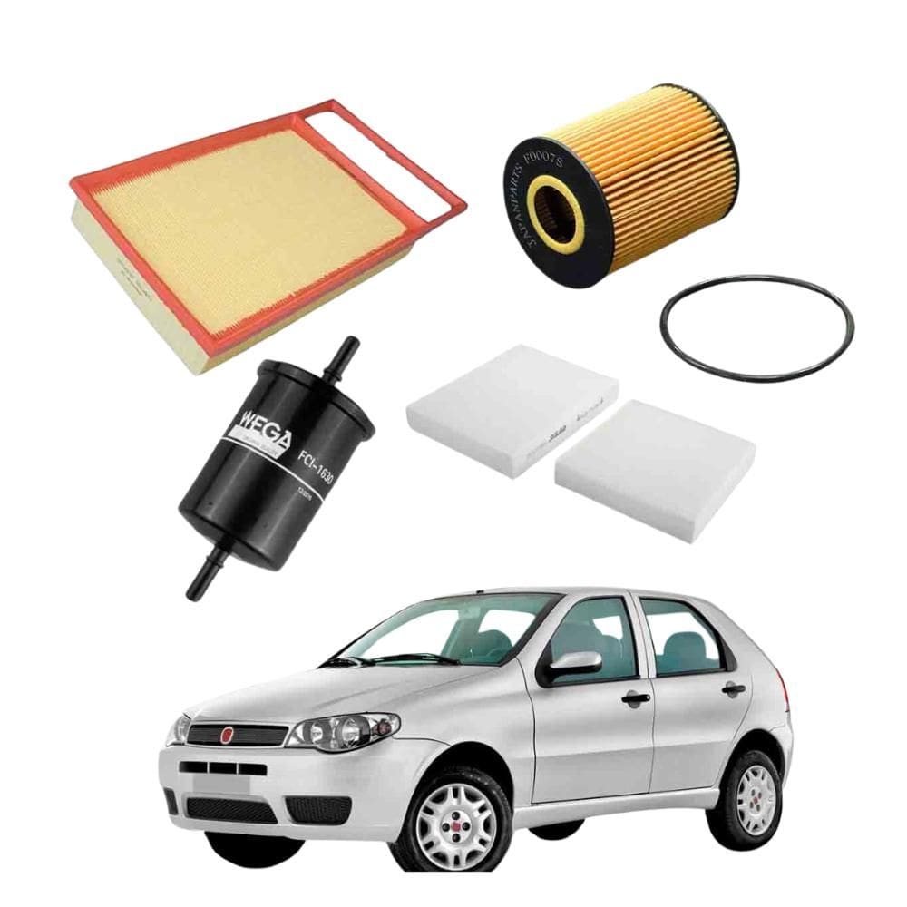 Kit Filtro Troca Óleo Palio Essence 2012 A 2018 WKL124 Wega
