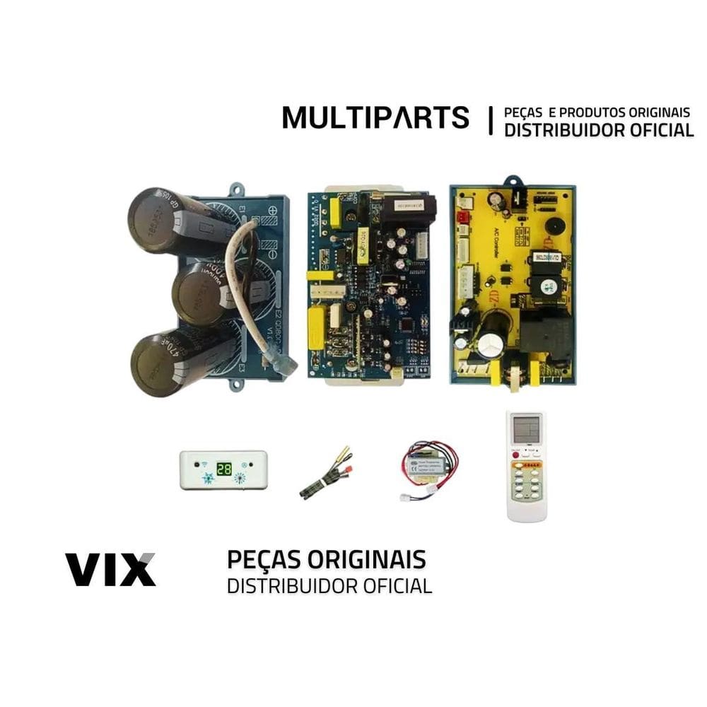 Placa Universal Com Controle Remoto - Qd82U+ Vix