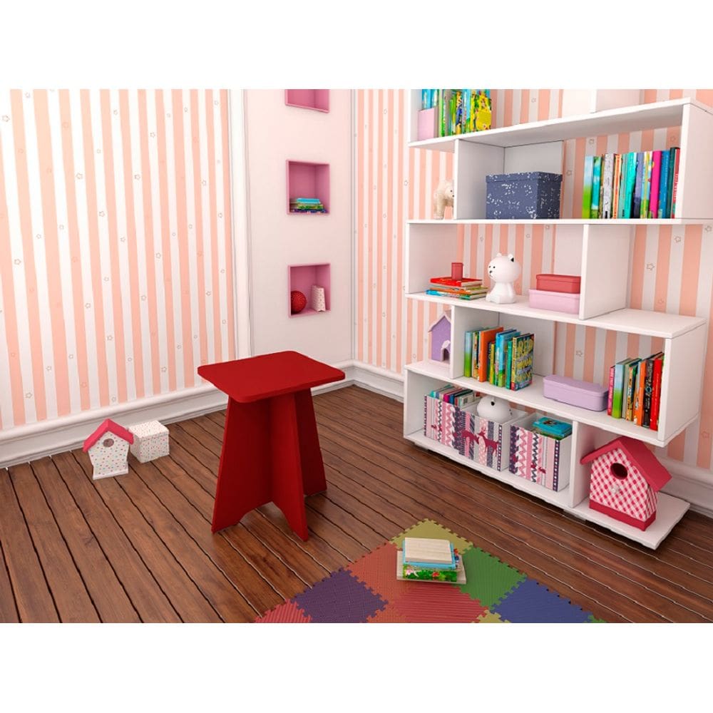 Banqueta Infantil Twister 100% MDF Tcil Móveis