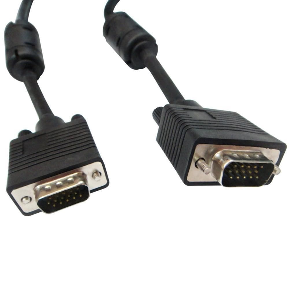 Cabo Vga Hdb15 M X Hdb15 M - 5 Metros - Com Filtro