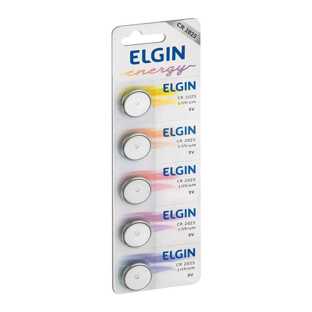 Bateria De Lithium Elgin Cr2025 Botao 3V