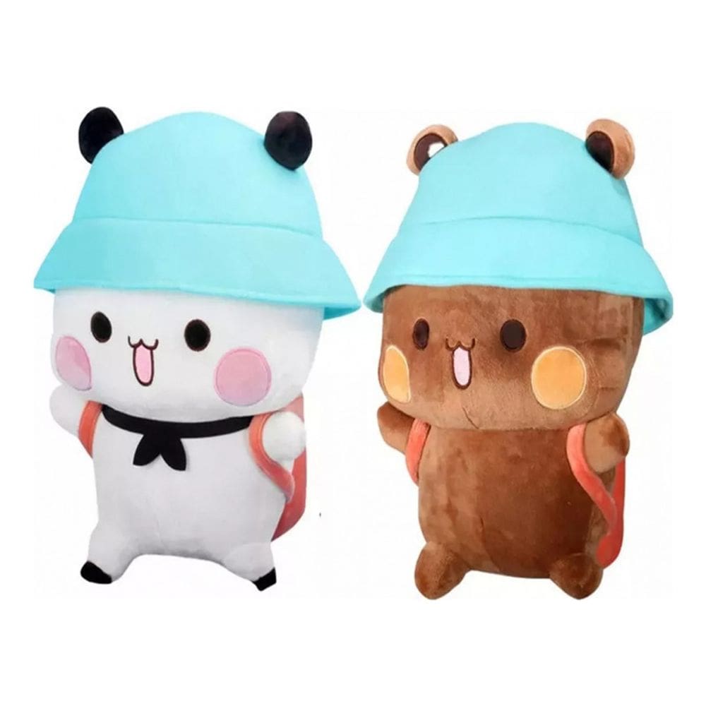 Presente de Natal, 2 novos bichos de pelúcia Panda Dudu e Bubu
