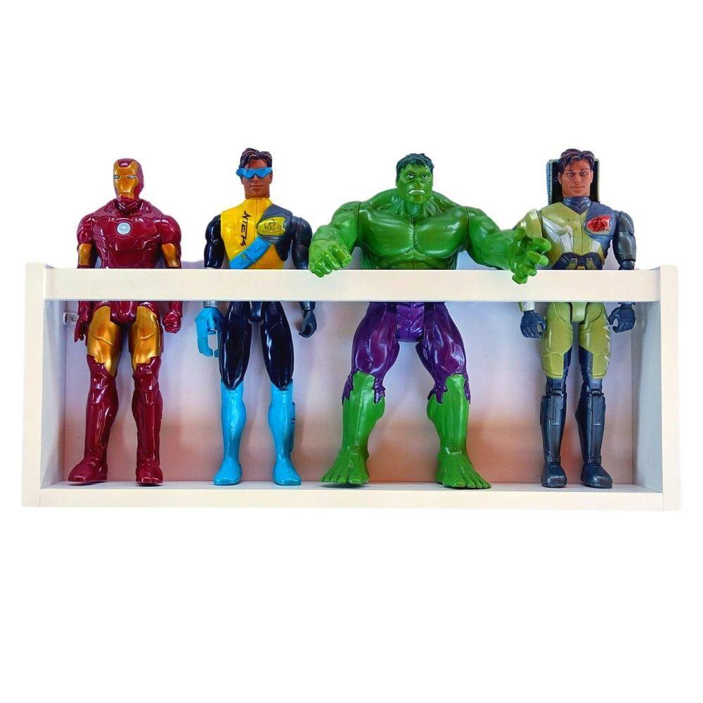 Nicho Porta Bonecos Marvel Barbie Prateleira Organizadora