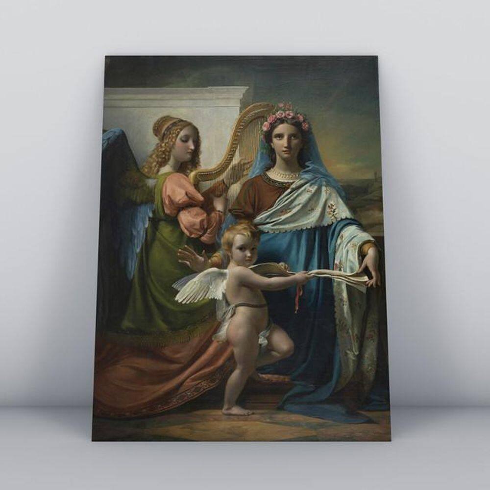 Quadros TAC religião Cristã 039 - 20x30cm - Colorido
