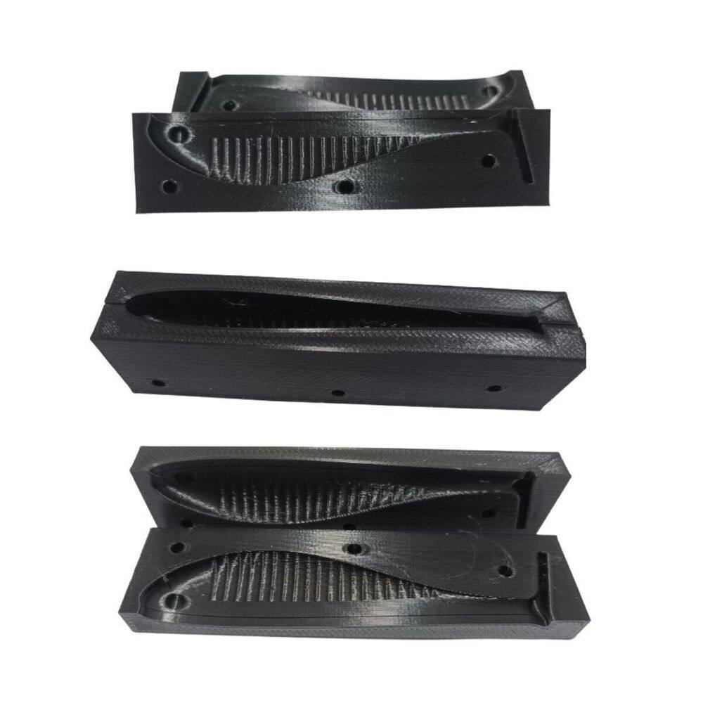 Molde Para Isca Artificial Solf Modelo Shad 200Mm Aberto