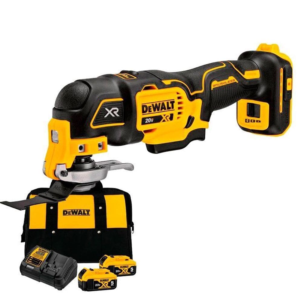Kit Multi Ferramenta Oscilante A Bateria 20V Dewalt Dcs356B