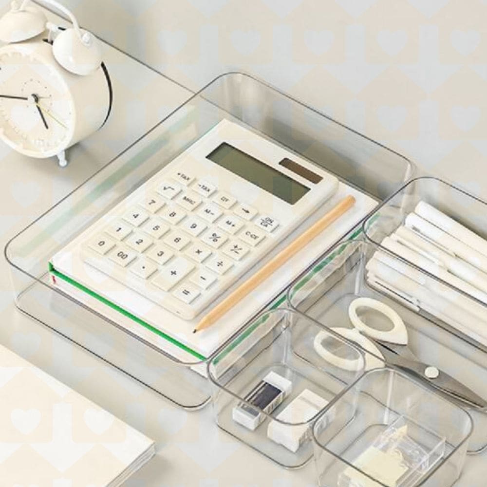 Organizador Multifuncional Quadrado Medio Gavetas Cozinha 3 UN