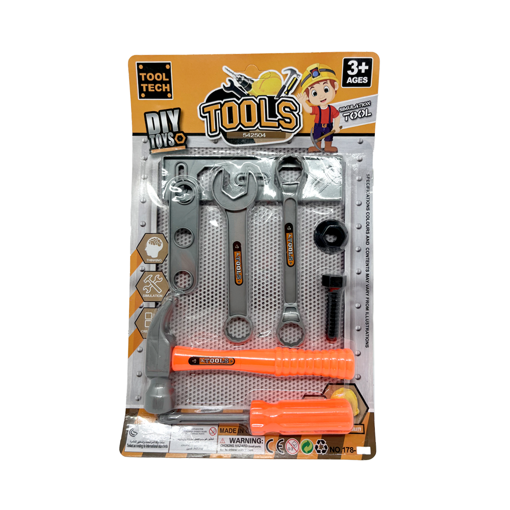 Kit Ferramenta Infantil - Pequenos Construtores em Ação!