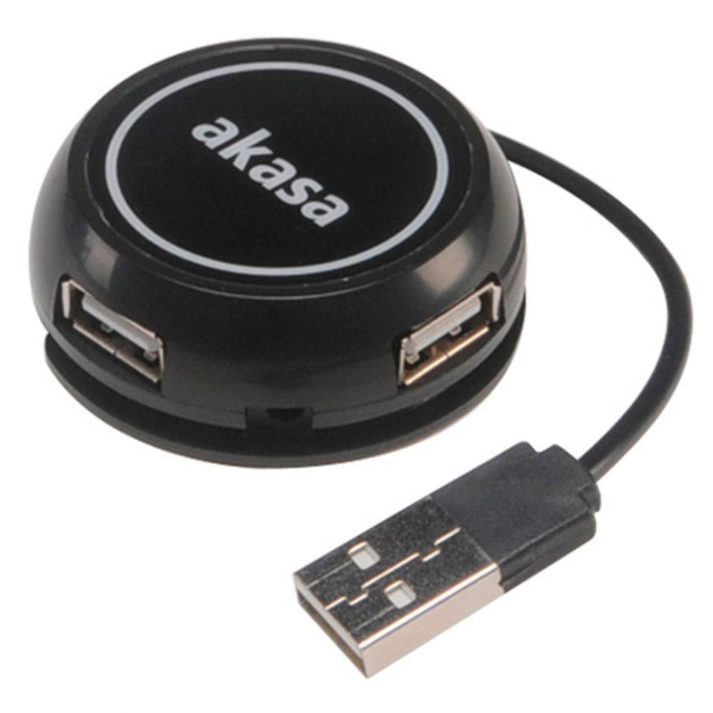 Hub Usb 2.0 - 4 Portas - Akasa Ak-Hb-19Bk