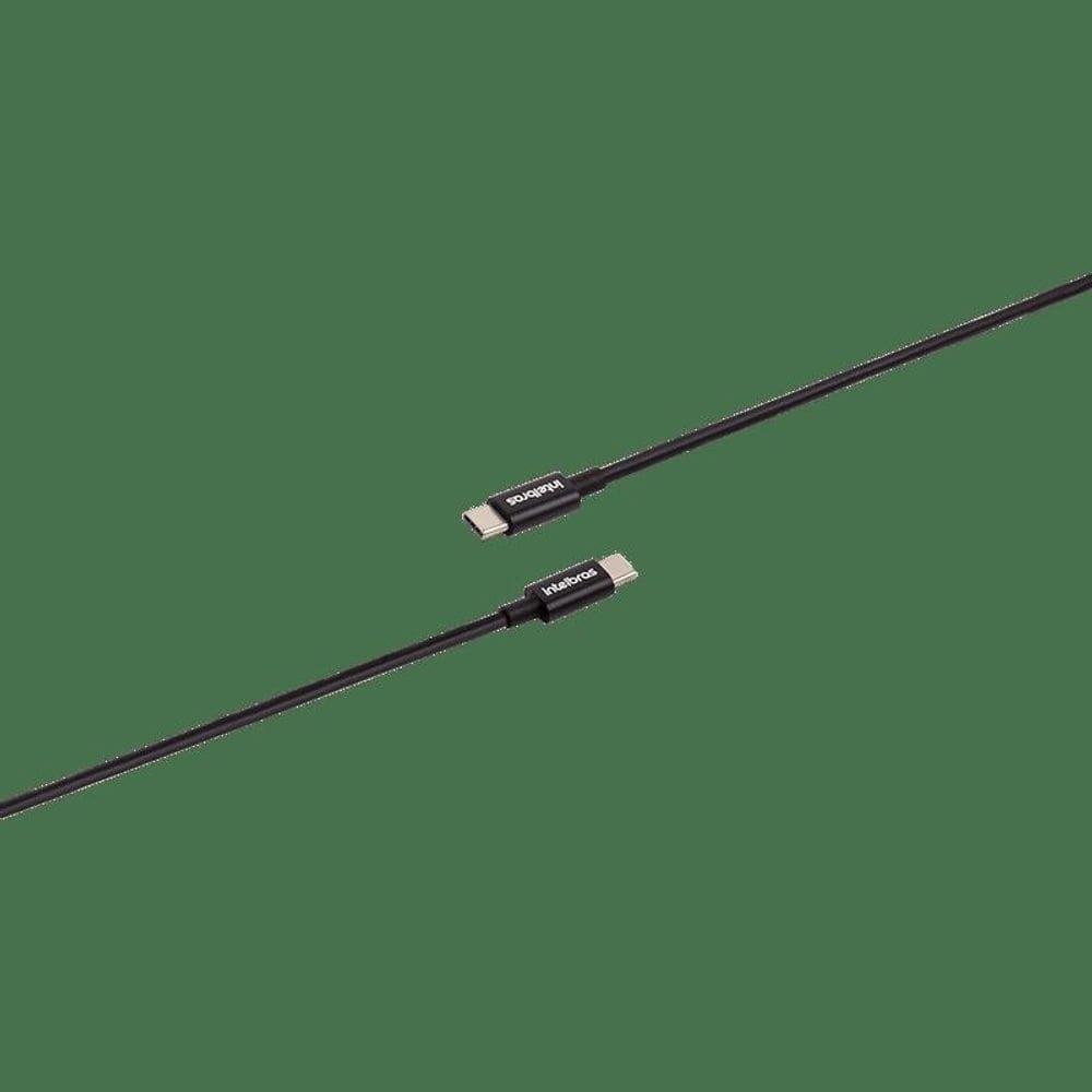 Cabo USB Tipo C para Tipo C 1.2m - Recarga Rápida até 3.0A