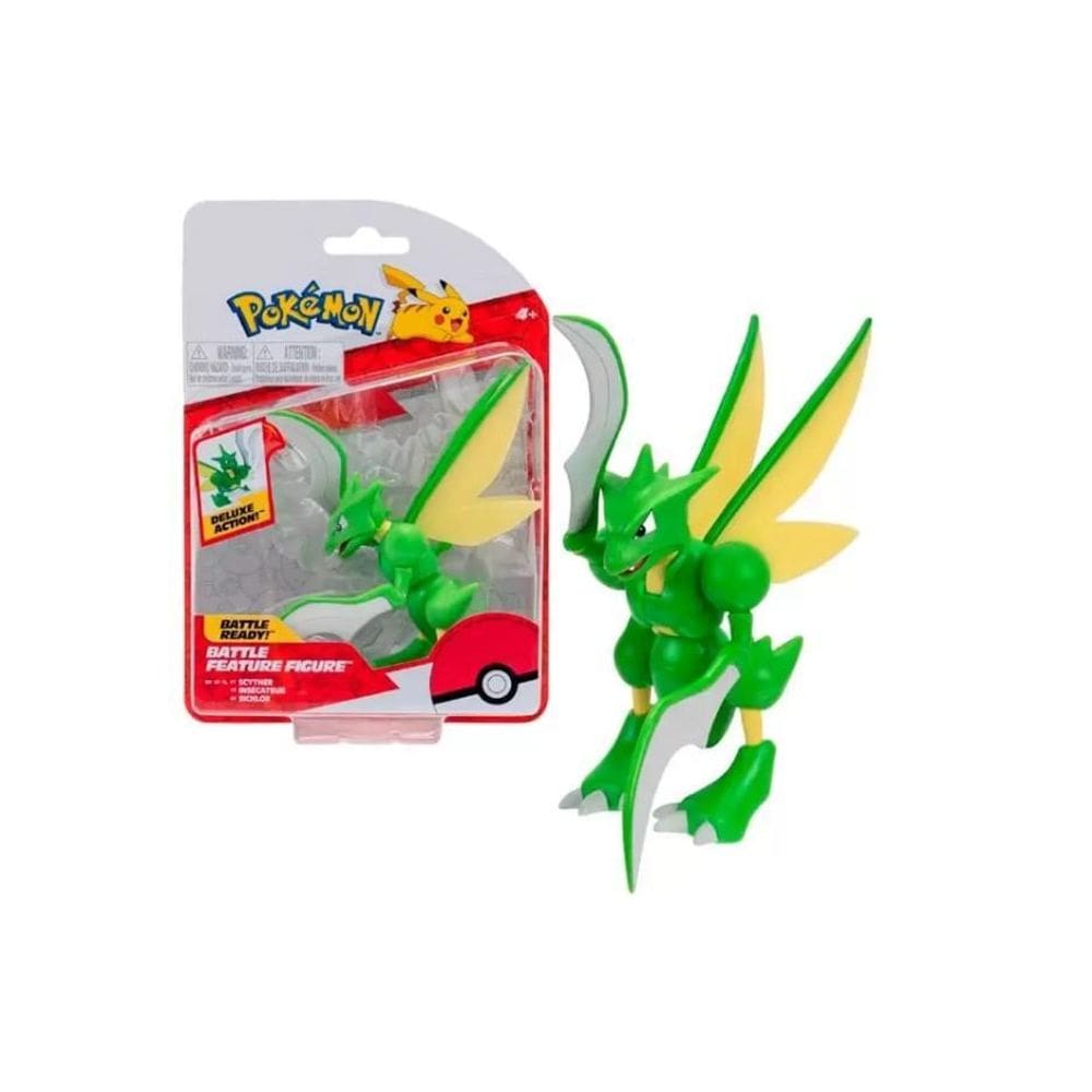 Boneco Pokemon Battle Figura Scyther - Sunny 2602