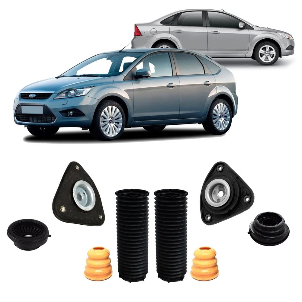 Par Kit Amortecedor Dianteiro Ford Focus Sedan 2008 Até 2013