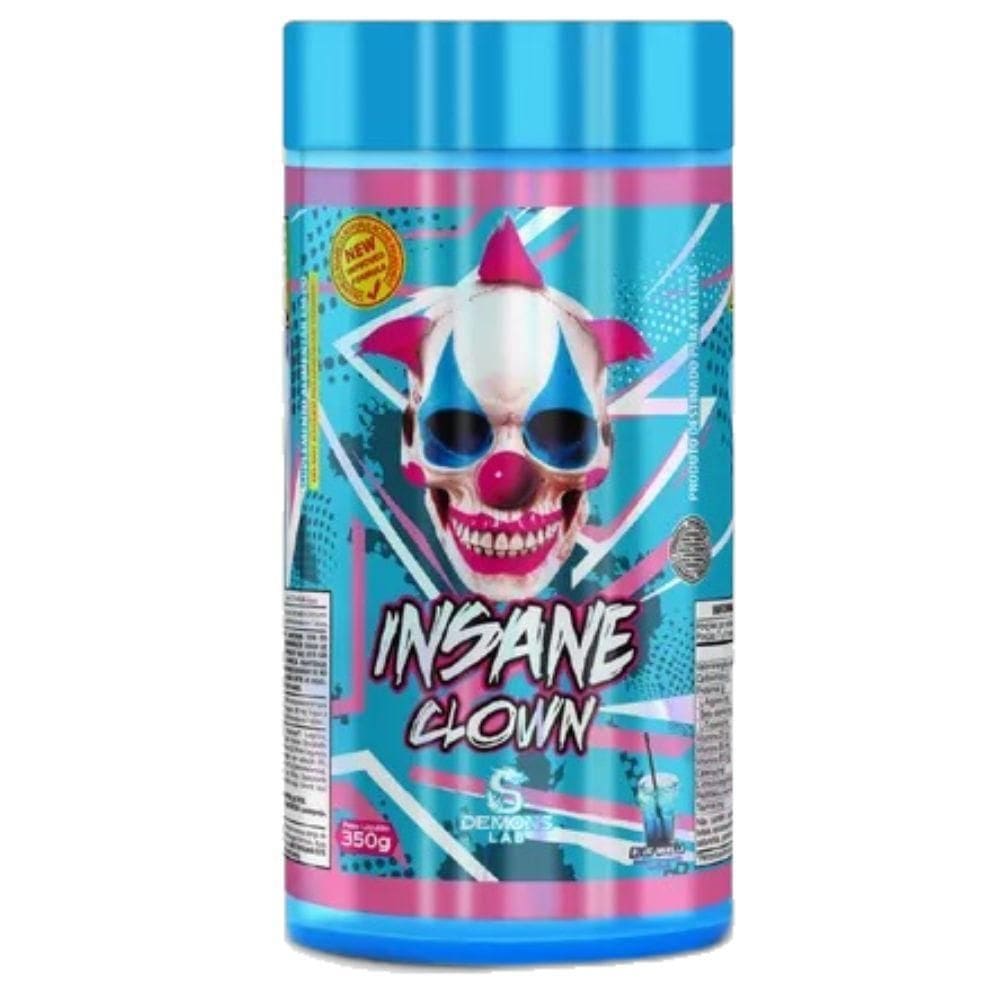 Pré Treino Insane Clown Blue Vanilla 350G - Demons Lab