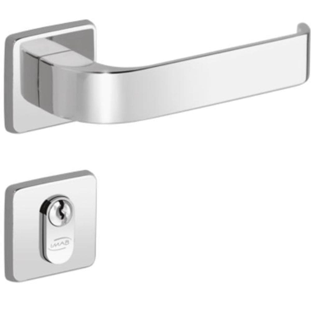 Fechadura Odin Porta Externa Cromado 40Mm Imab