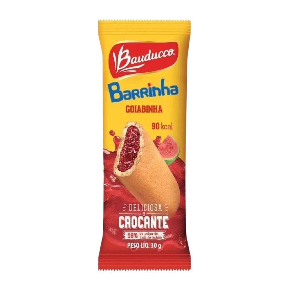 Barrinha Goiabinha Bauducco 30G