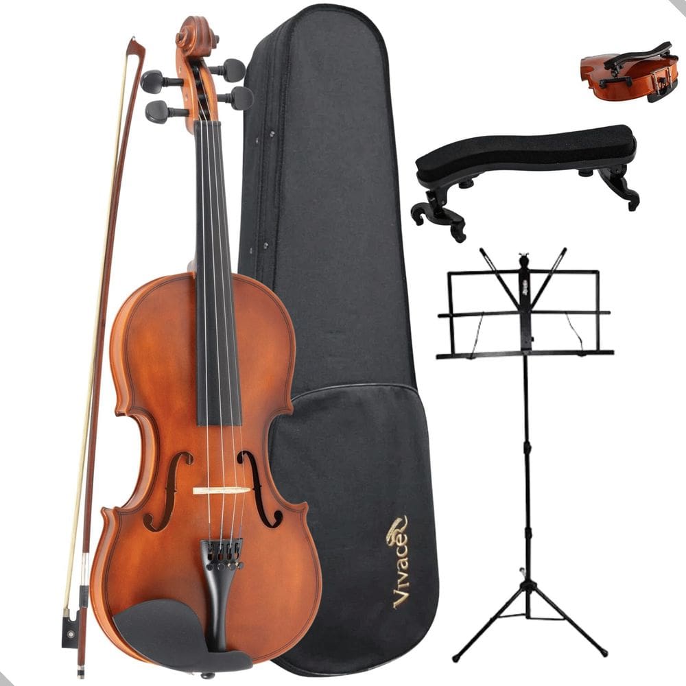 Violino 4/4 Vivace Mozart Mo44S Fosco + Acessórios