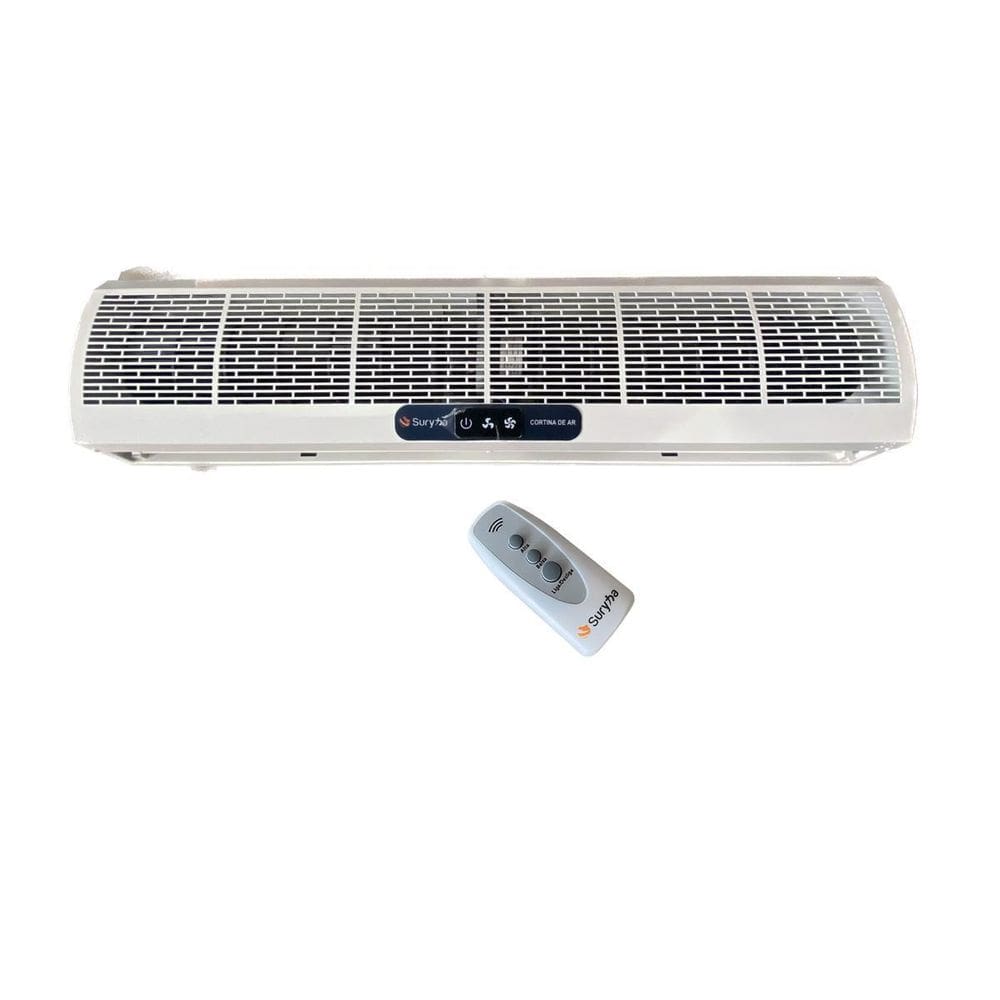 Cortina De Ar 90Cm Suryha 220V Com Sistema Sem Ruído