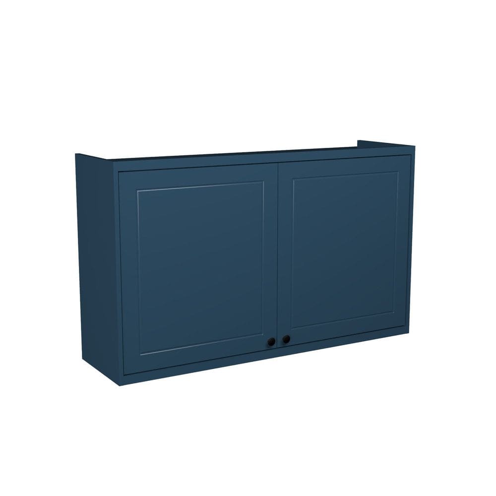 Armário Aéreo 120cm 2 Portas Cozinha Sevilha Azul Órion