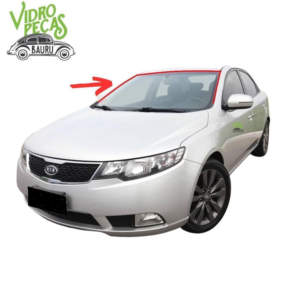 Borracha Parabrisa Kia Cerato 2010 A 2013 Pvc