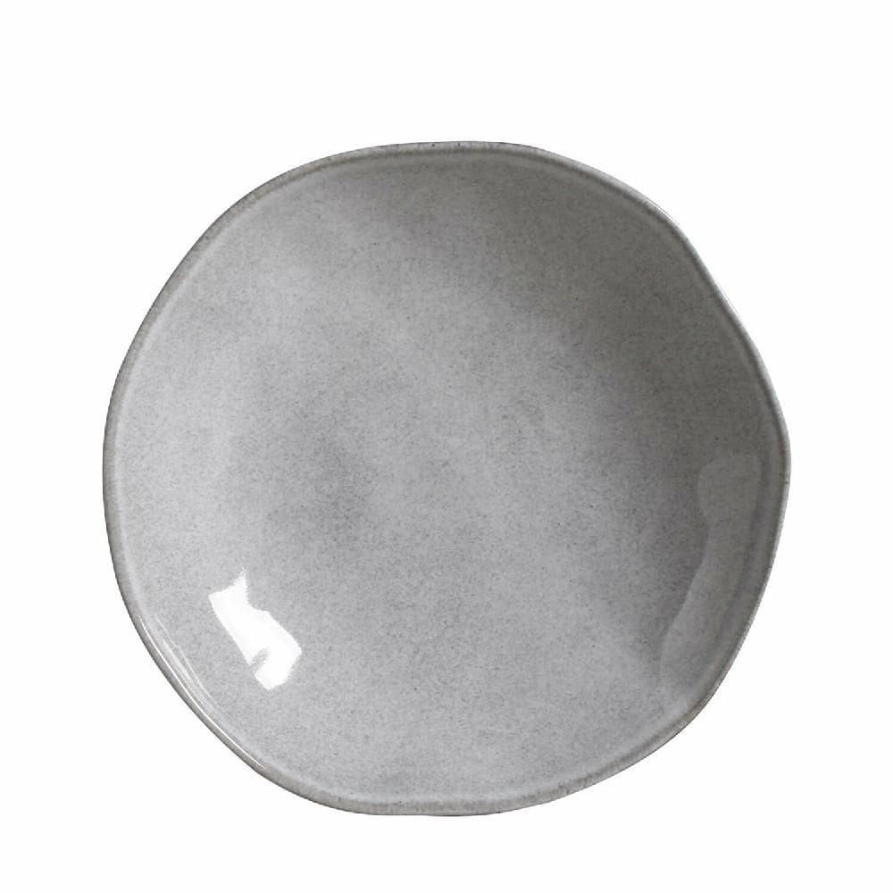 Conjunto C/6 Pratos Fundo Organico Concreto Porto Brasil