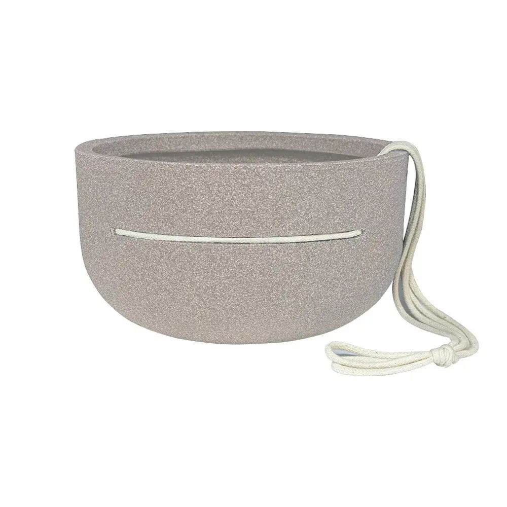 Vaso Decorativo Pendente Rústico Japi Mármore