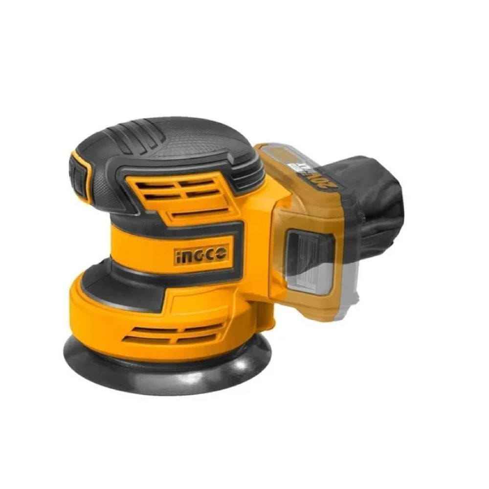 Lixadeira Rotativa A Bateria 20V Ingco Roto-Orbital Bivolt