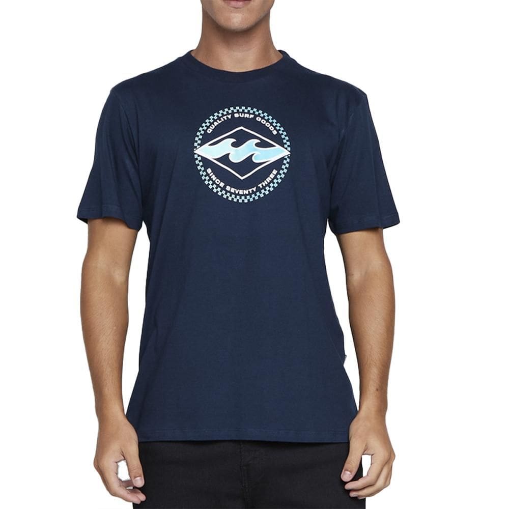 Camiseta Billabong Rotor Diamond II SM25 Masculina Marinho