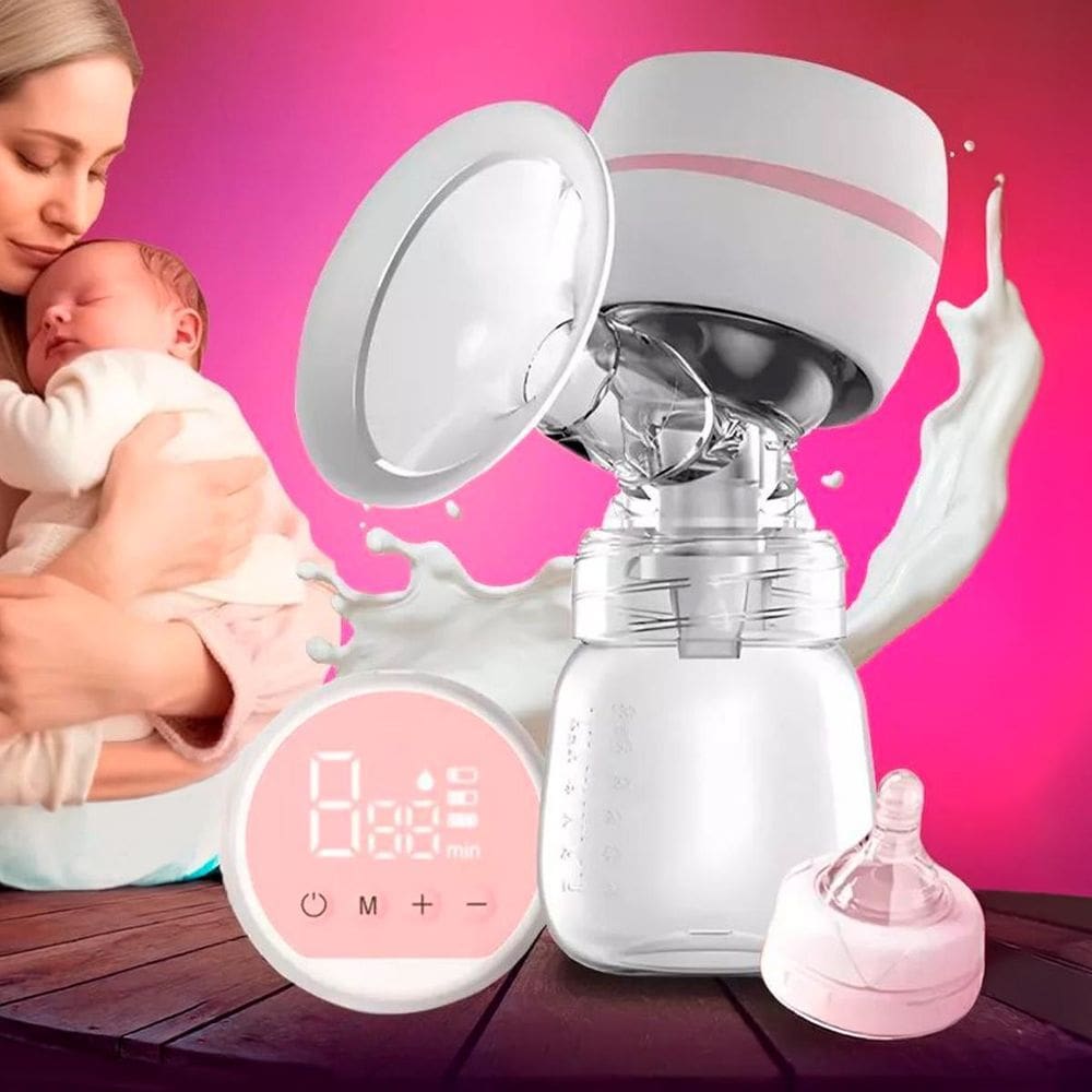 Bombinha Tira Leite Elétrico Digital 180Ml Sucção Materno