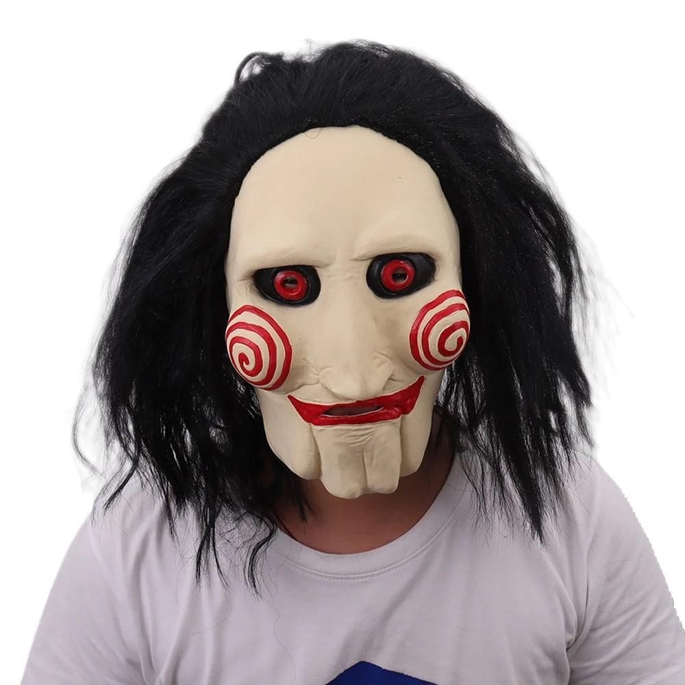Máscara Jigsaw Filme Jogos Mortais Latex Halloween Látex