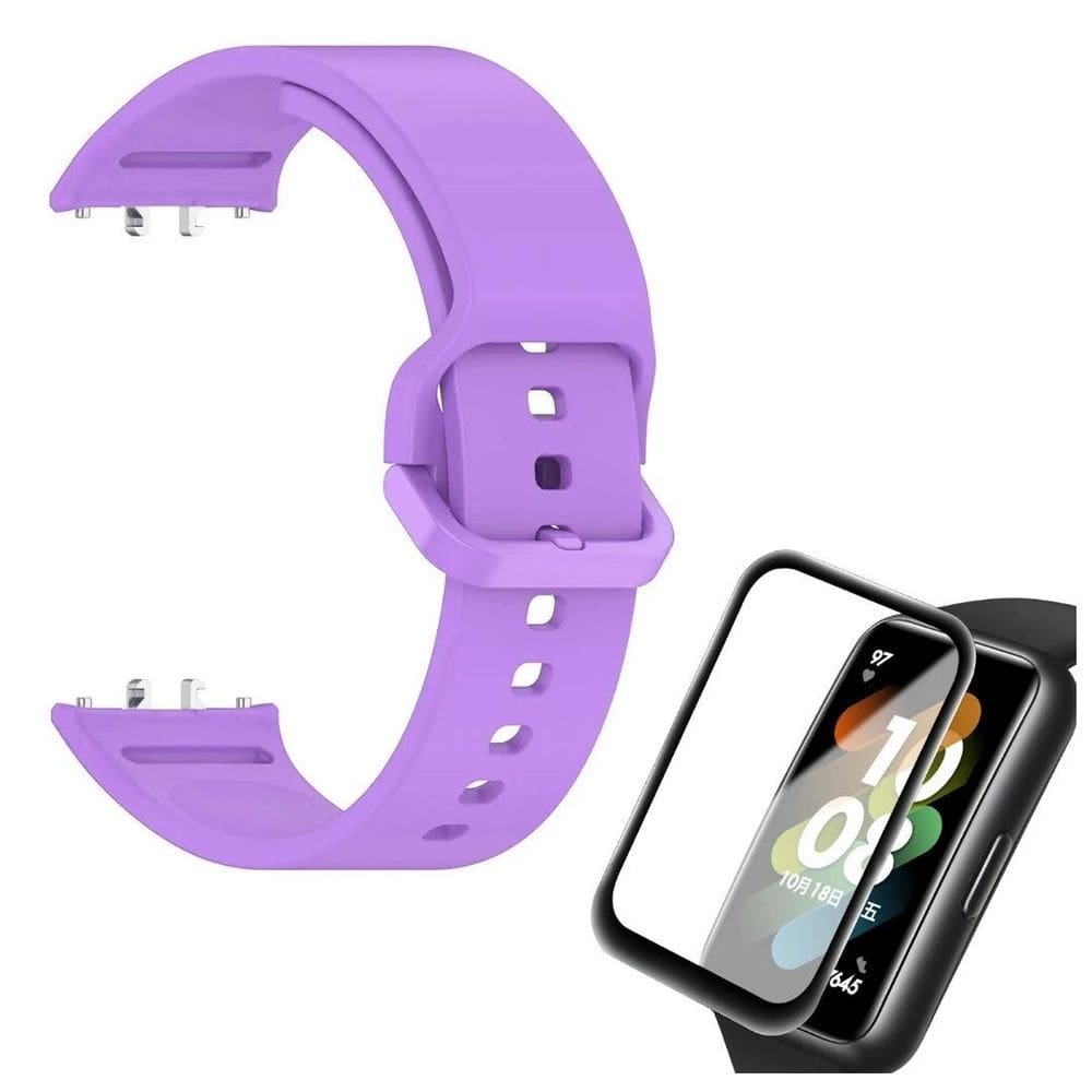 Pulseira Fecho Para Samsung Fit3 + Película Protetora