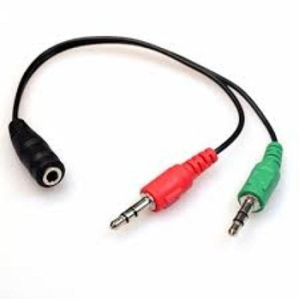 Cabo Adaptador De Fone 2 Entradas 1 Saida