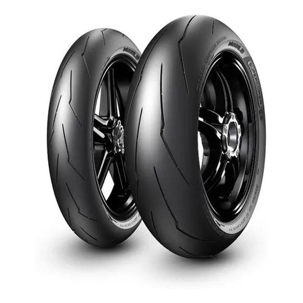 Par de Pneu 190/55r17 + 120/70r17 Diablo Supercorsa V3 Pirelli