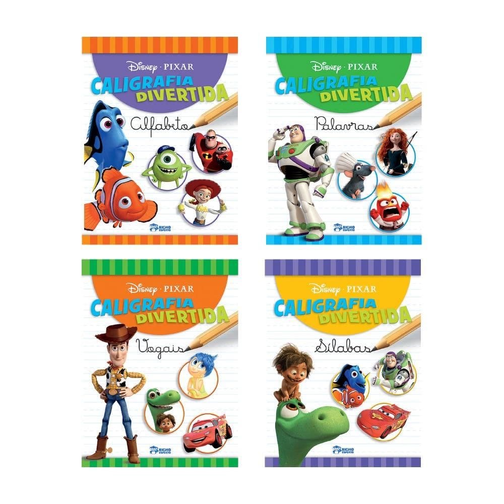Kit: Disney Caligrafia Divertida