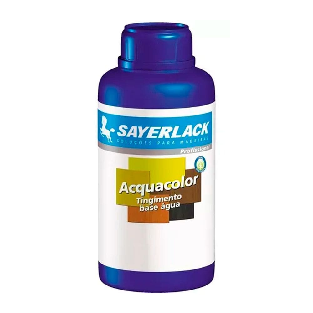 Tingidor Madeira Acquacolor 500ml Preto - Sayerlack
