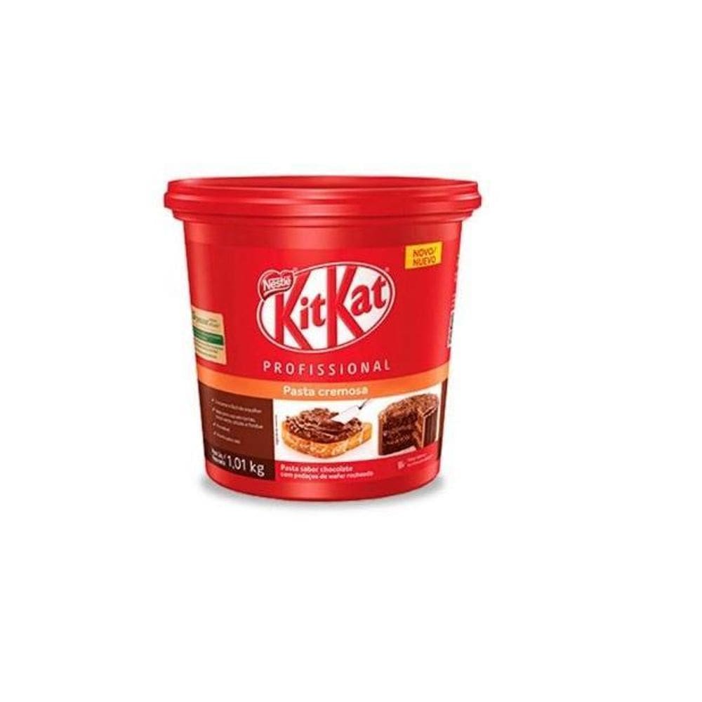Pasta Kitkat Cremosa Para Recheio Cobertura Bolos Doces 1Kg