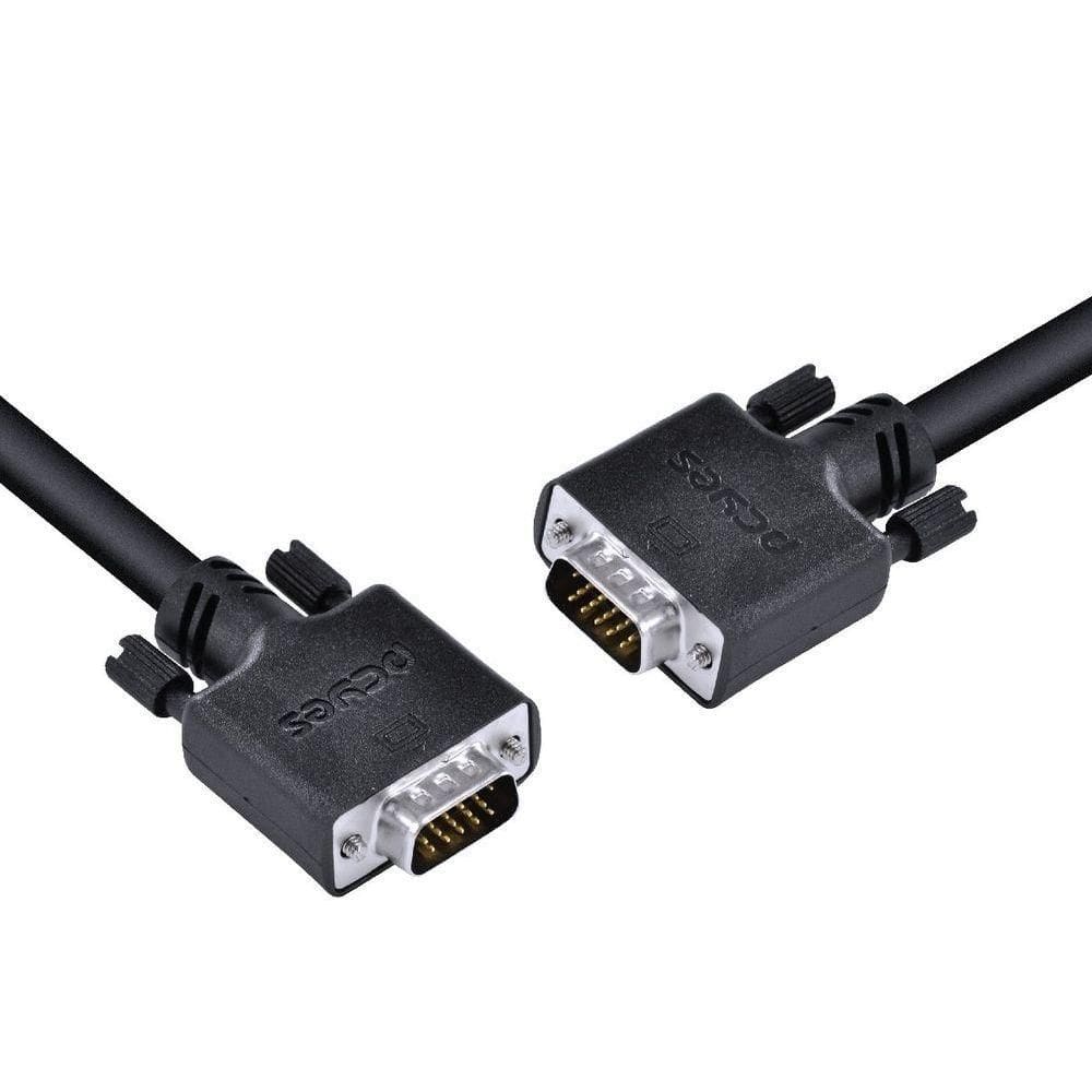 Cabo De Vídeo Vga 15 Pinos Macho Para Vga 15 Pinos Macho 28awg Puro Cobre 3 Metros - Pvm15-3