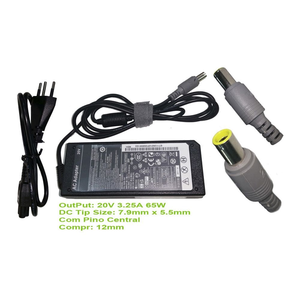 Fonte Carregador Compatível Com Ibm Lenovo T410 T420 T430 Ib1510