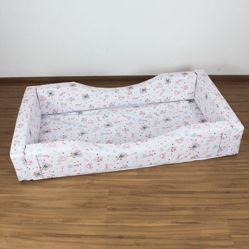 Caminha Espumada Desmontável sem Colchão | 1m50m x 80cm x 25cm