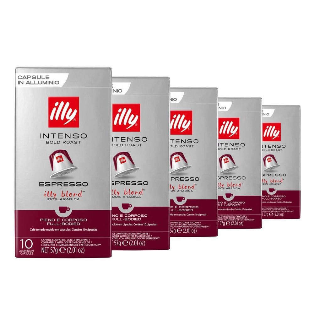 Cápsulas Illy 100% Arábica Nespresso - 50 Unid.
