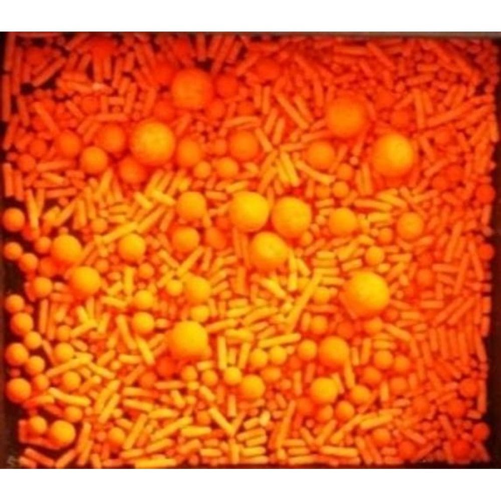 Confeito e açúcar sprinkles laranja 529 Jady 50g