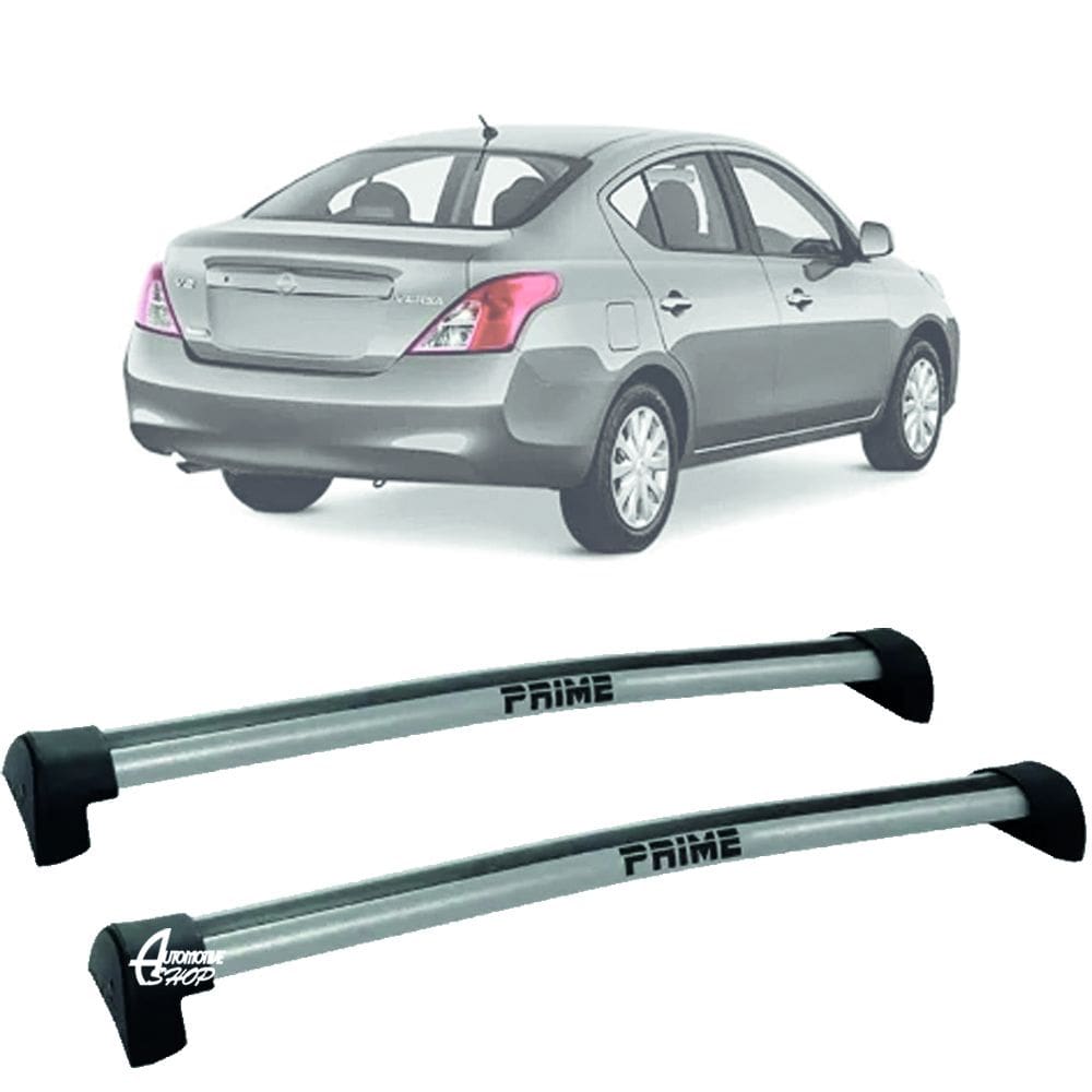 Rack Teto Aluminio Prime Nissan Versa 12 a 21 Prata PR087